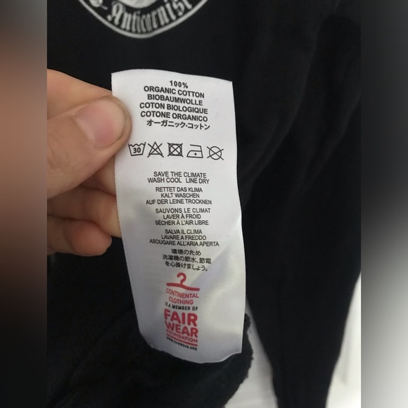 Anticarnist Organic Vegan Hoodie - Picture 6 of 7